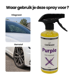 Purple-X iron remover | 500ml - AP CARWASH