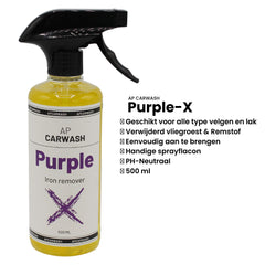 Purple-X iron remover | 500ml - AP CARWASH