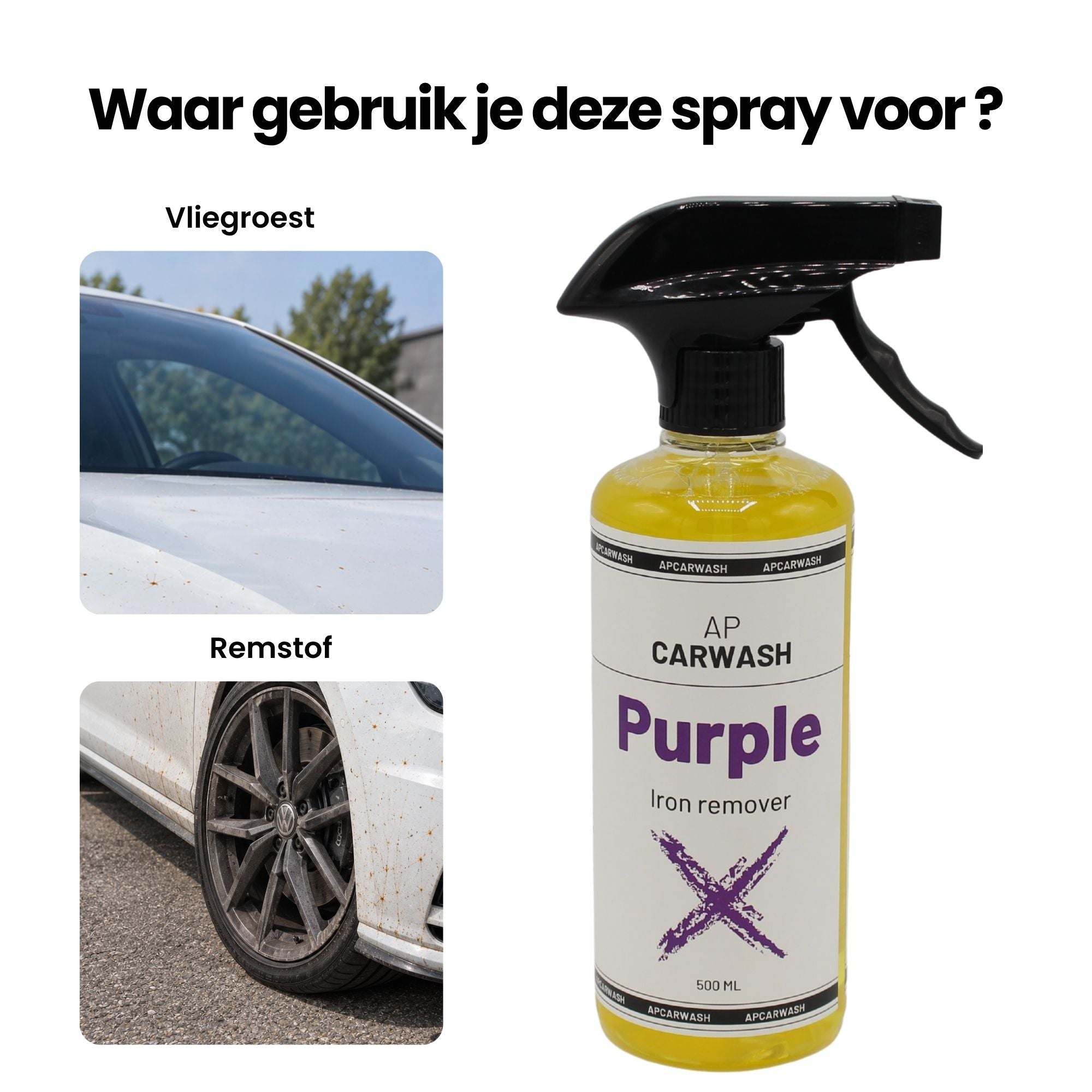 Purple-X iron remover | 500ml - AP CARWASH
