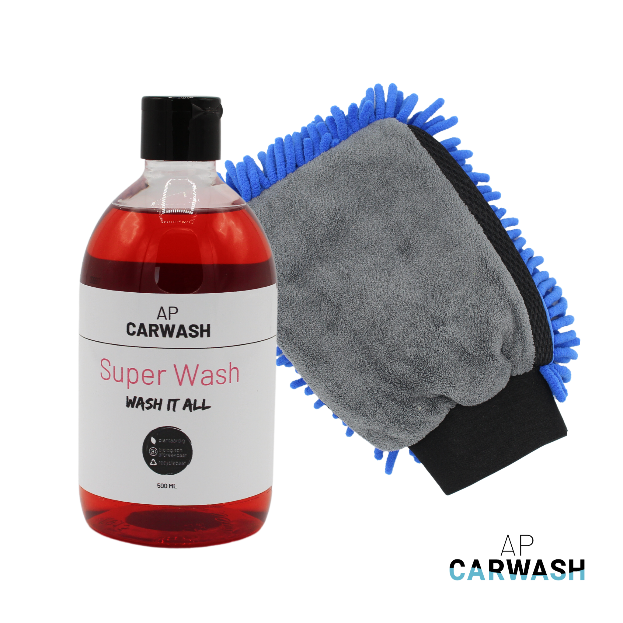 3in1 Wash Handschoen | apcarwash